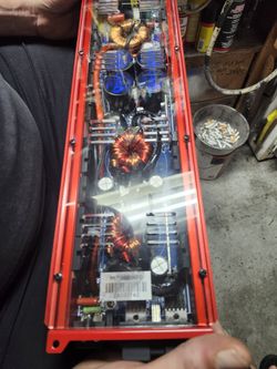 Down 4 Sound 3000watt Rms Full Range Amp With Bass Knob That Shows Volt ⚡️  Temperature And Clipping Brand New In The Box $300