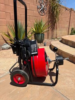 100ft drain cleaner machine Autofeed brand new