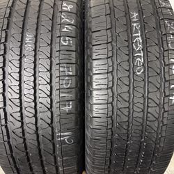 2 Tires 245 70 17 Goodyear Fortera Hl High Tread