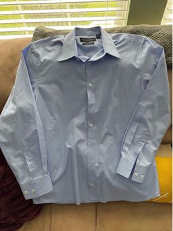 Men’s Blue Dress Shirt
