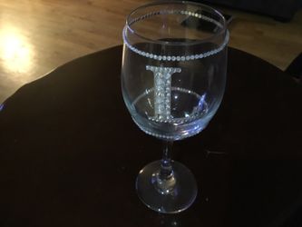 Personalized drinking glass