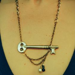 Vintage Skeleton Key Necklace