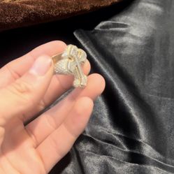 Custom Made Cross ring 