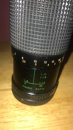 Zoom lens 80-200 mm