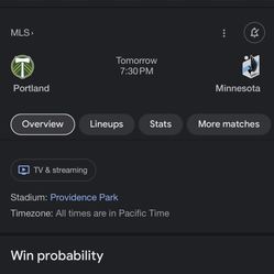 Timbers Vs Minnesota 