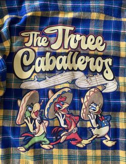 Disney Three Caballeros Flannel 