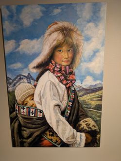 Sister & Brother from Tibet