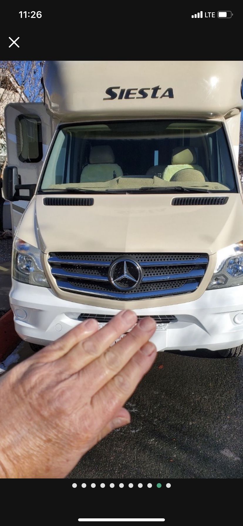 2018 Mercedes Siesta Rv 8500 Miles