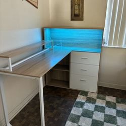 Brand New Desk W/ Storage