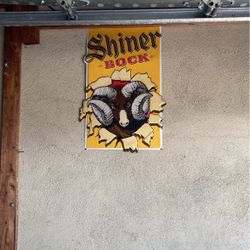 Shiner Bock Classic Sign