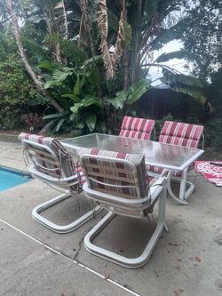 Cool and unique mcm outdoor set