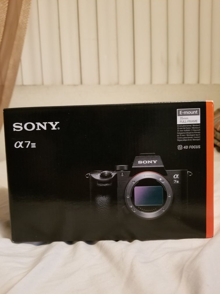 Sony a7iii Sony a7 iii
