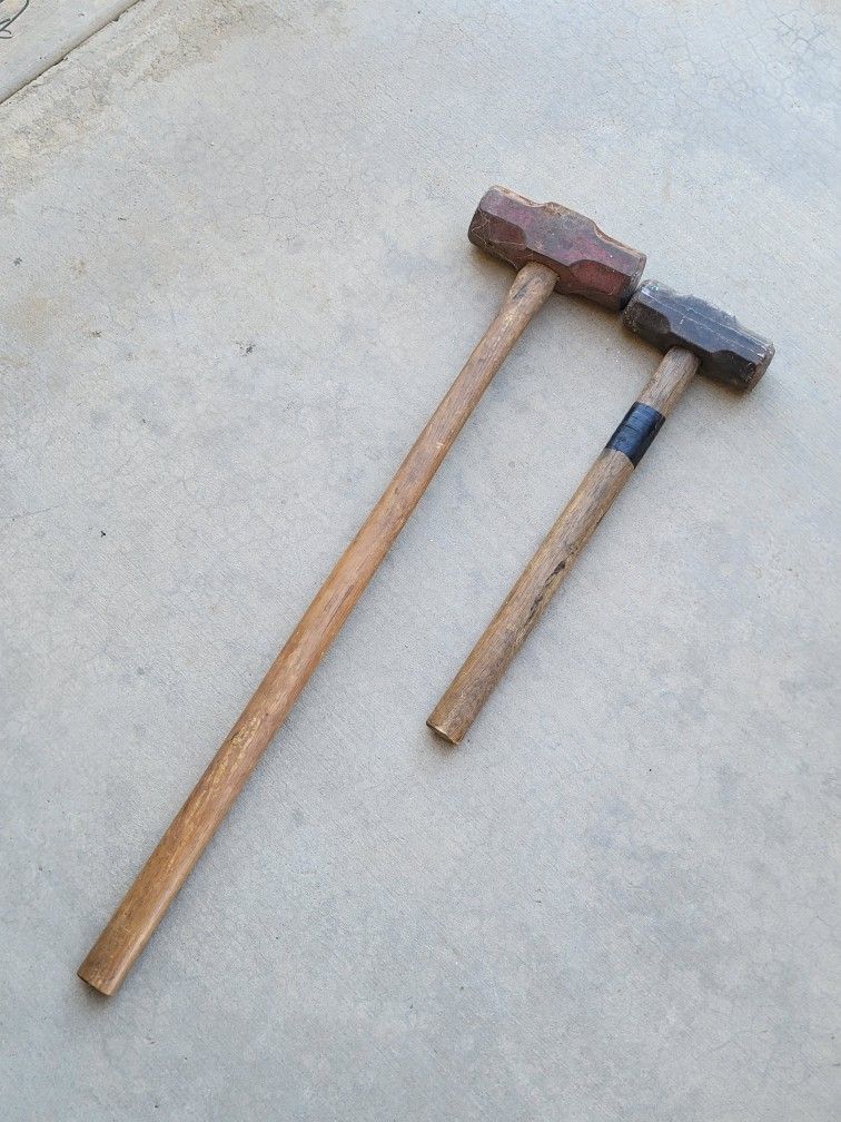 2 Big Hammers. $20.00 For Both.