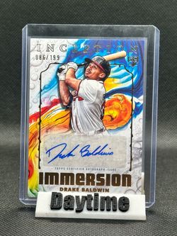 2025 Topps Inception Drake Baldwin Immersion Auto RC /199 Braves