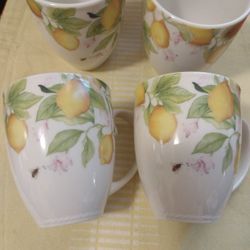 Princess House Tazas limoncello(4)