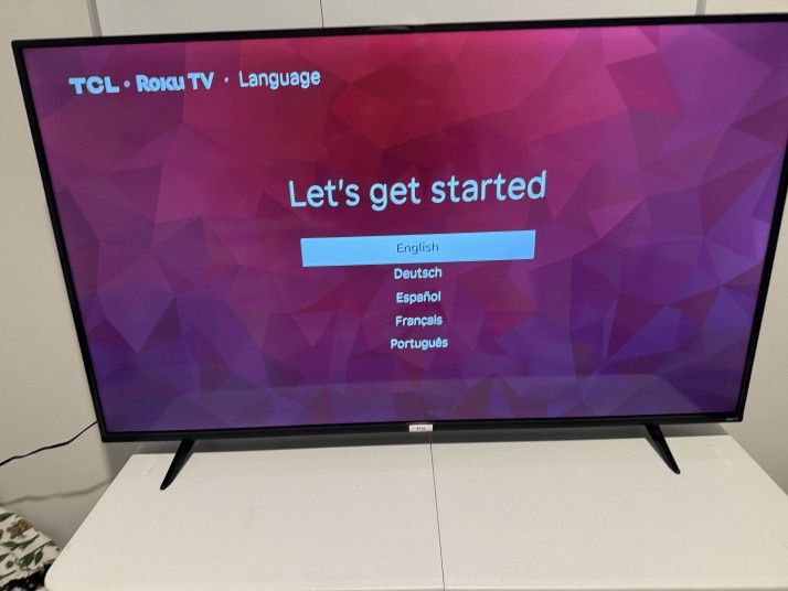 55 in TCL Tv