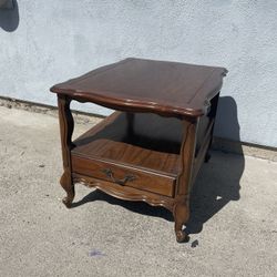 Hammary Vintage End Tables/drawer & Shelf