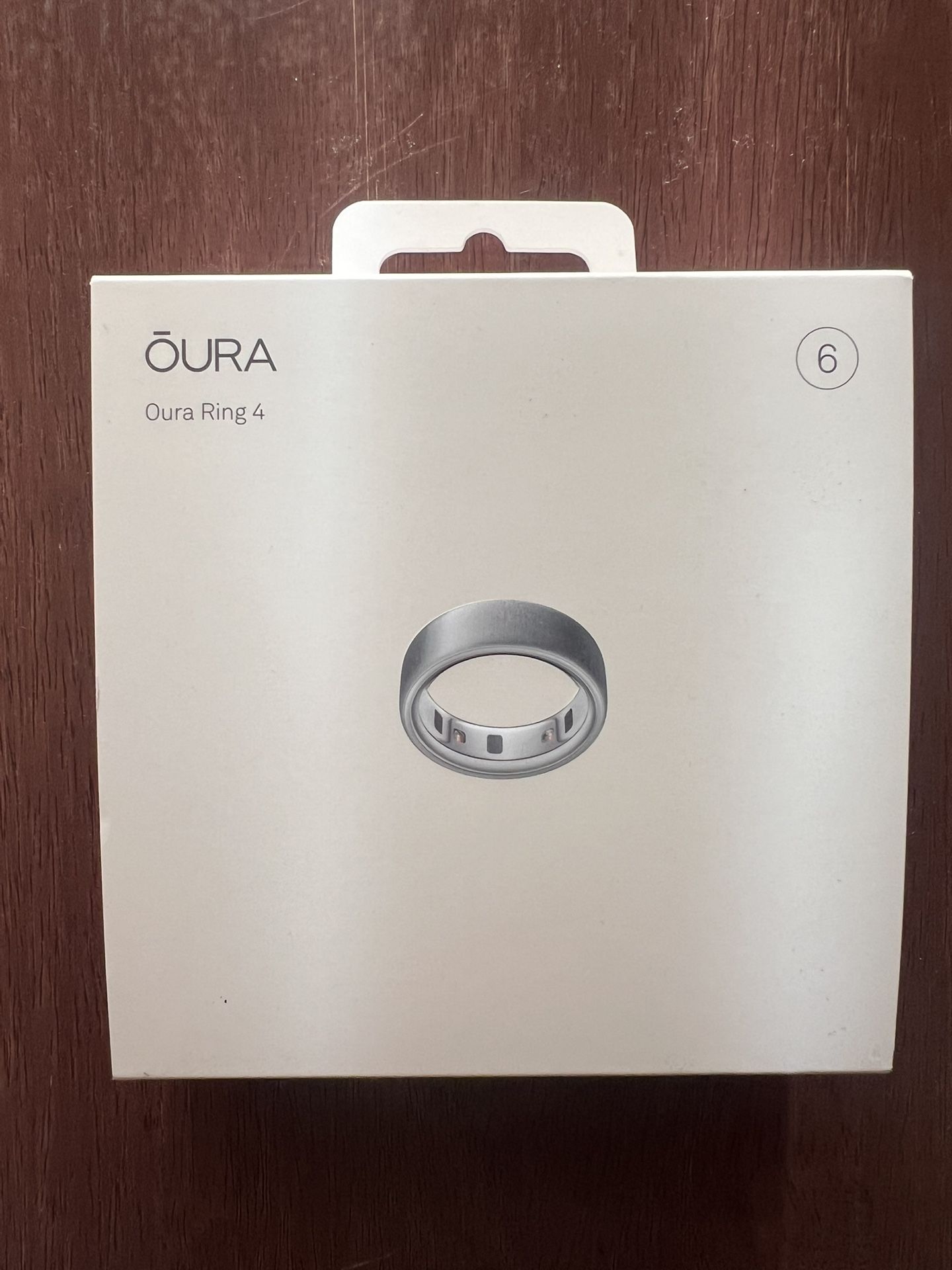 OURA RING 4 - SIZE 6 - SILVER