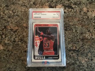 1988 fleer Michael jordan
