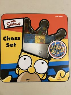 Simpson’s 2000 chess set