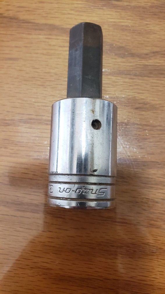 Snap On Tools 1/2" Drive 3/4" Standard Hex Allen Bit Socket Driver SA24A USA