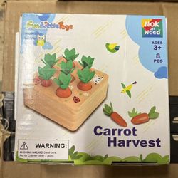 Funlittletoys Toys for 1 Year Old, Montessori Baby Carrots Toy for 6-18 Months, 