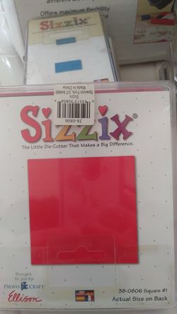 Sizzix large square die cutter