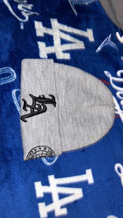Grey LA COUNTY Beanie