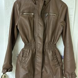 Leather Jacket Women’s Size S
