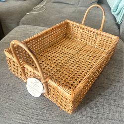 Rattan Serving Tray