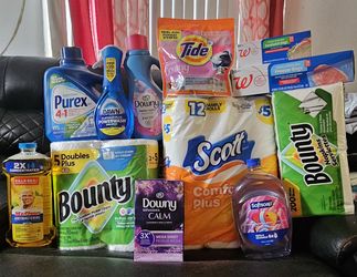 Household Essentials Bundle – Cleaning & Laundry Supplies