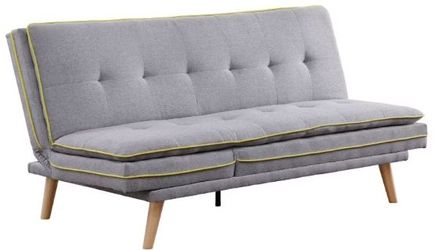 Grey fabric Futon Sofa Bed Closeout Sale