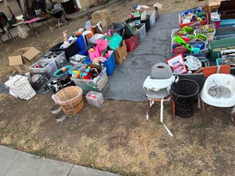 Big yard sale