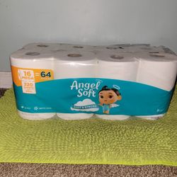Pack 16 Rolls Toilet Paper Soft And Strong