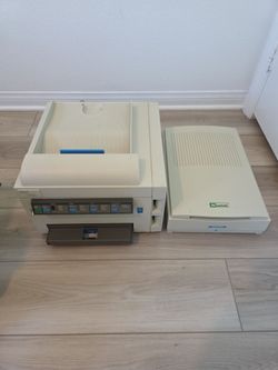 IBM LaserPrinter E by Lexmark & Mustek Scanner