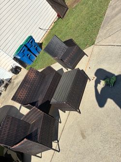 Outdoor Wicker Patio Furniture Set