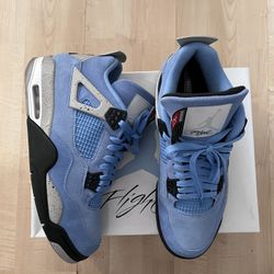 Jordan 4 Retro University Blue 10.5