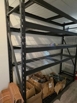 Heavy duty 5 tier racks from home depot