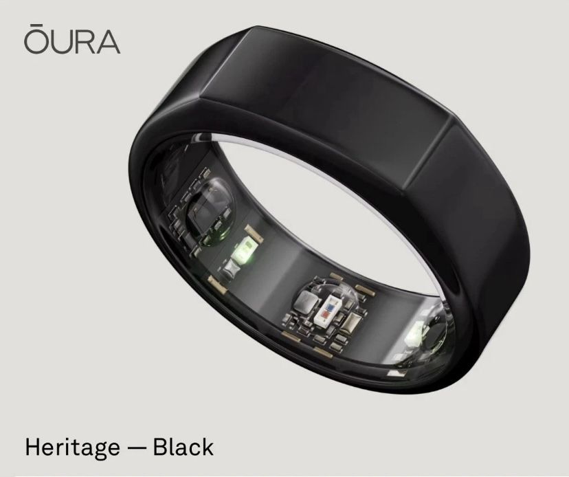 Oura Ring Gen 3 Heritage Black Size 9 - NEW