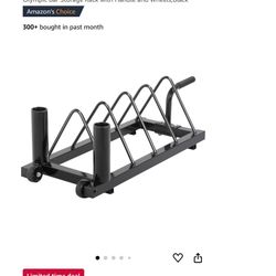 Plate Rack, Barbell Holder