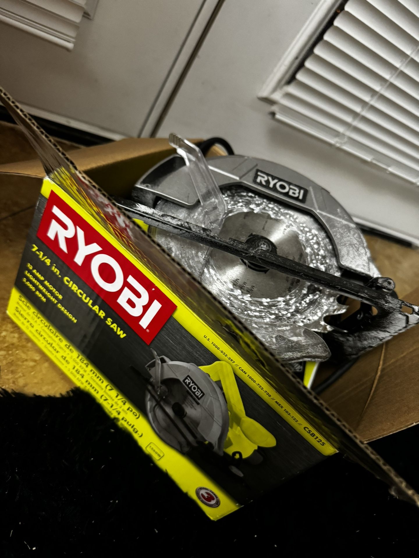 Ryobi 13 Amp Corded 7-1/4 in. Circular Saw
