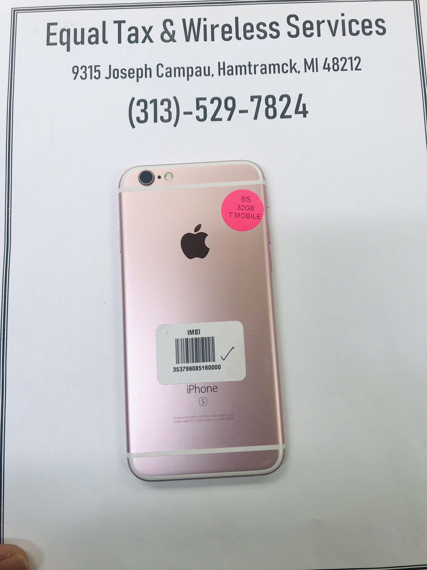 ON SALE UNLOCKED IPHONE 6S 32GB ONLY $199
