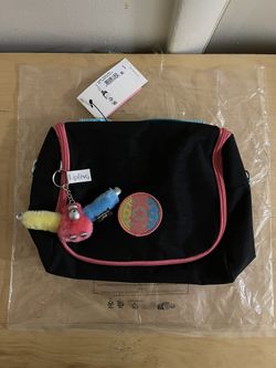 Kipling Women's Insulated Lunch Bag - Galaxy Black FC (NEW)