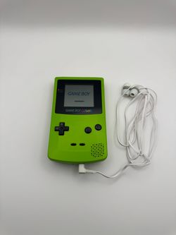 Nintendo Game Boy Color Kiwi Green Handheld Console