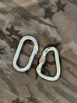 Two carabiners