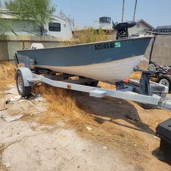 14' Fishing Boat.
