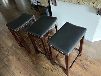 Bar Stools -x3, 26” Tall