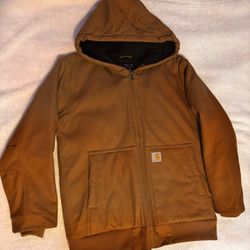 Carhartt Tan Zip up Jacket - Men’s Small