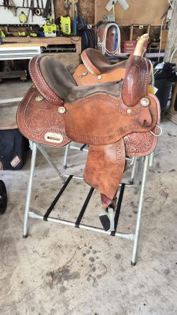 Ricky McBride Barrel Saddle