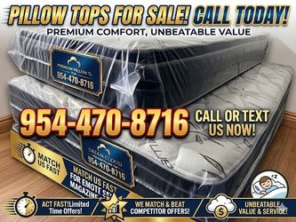 🚨 FLASH SALE – Luxury Pillow Tops must go! High-end comfort at liquidator prices. 🚨